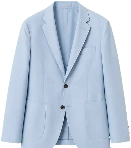 Blazer preset item for outfit try-on