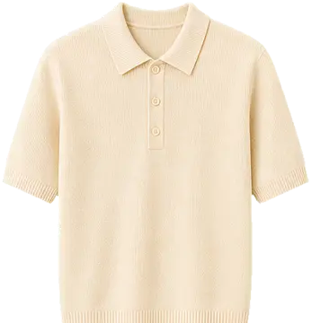 Cream polo
