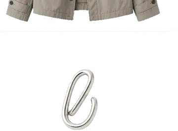 Silver brooch