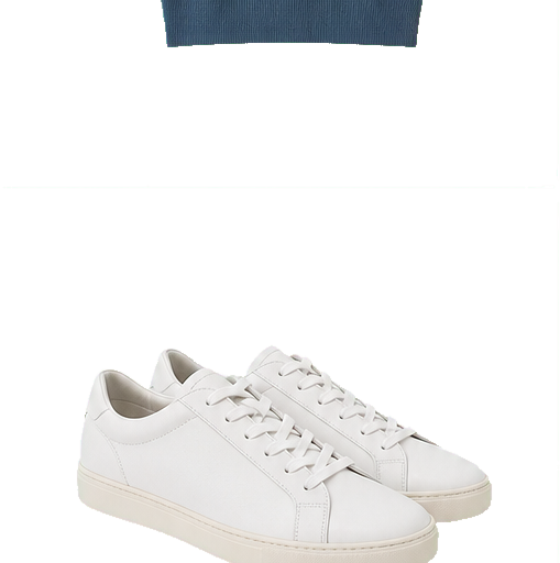 White sneakers