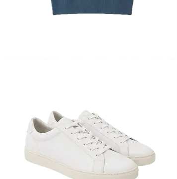 White sneakers