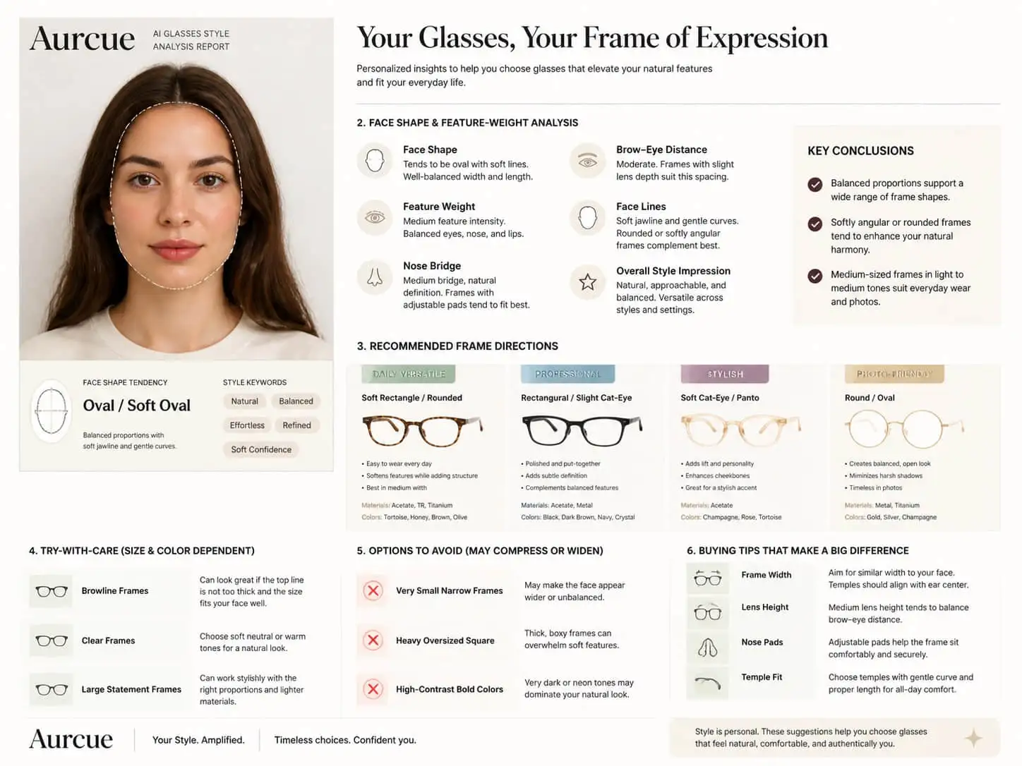 AI Glasses Style Analysis