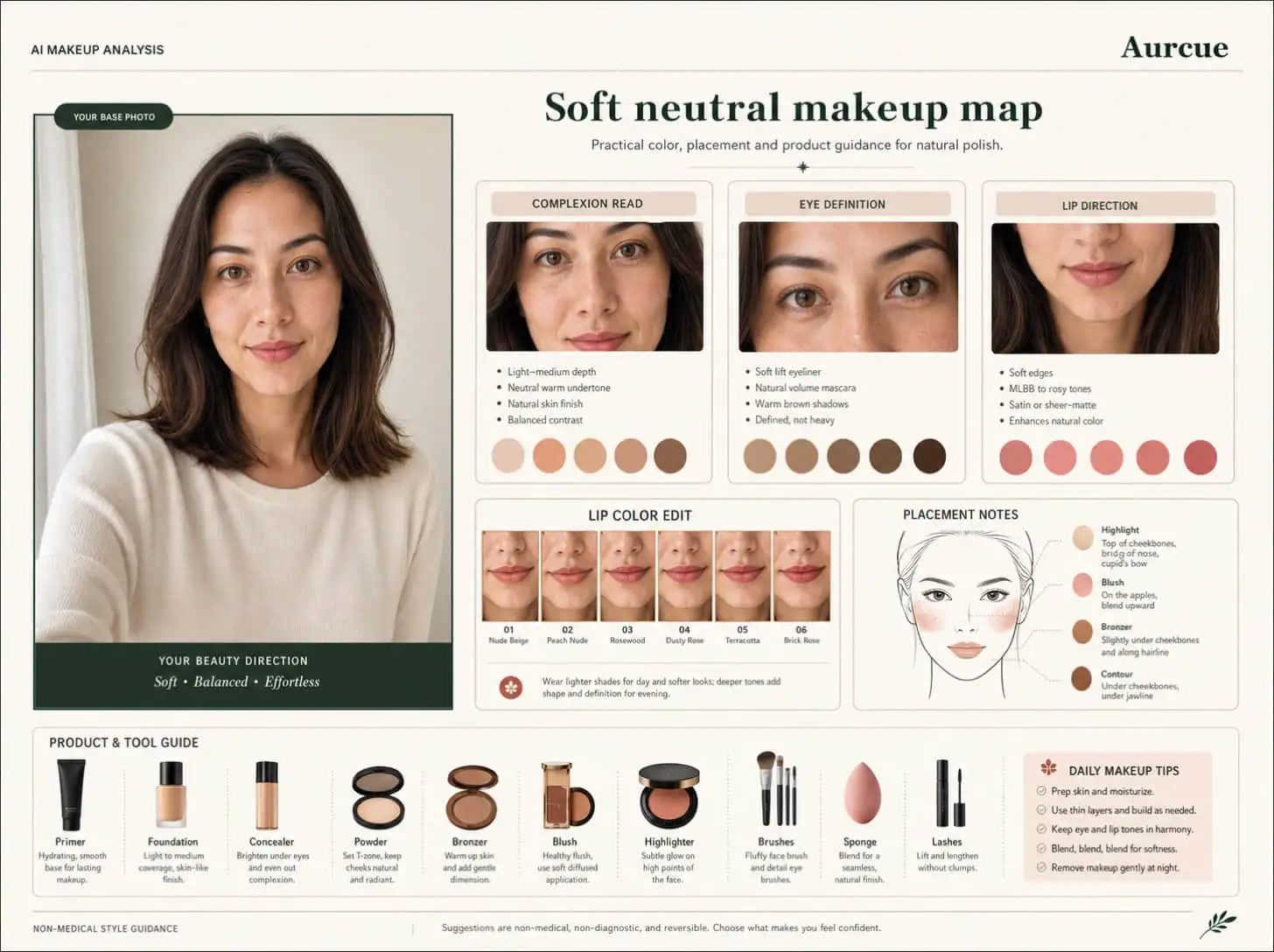 AI Makeup Analysis