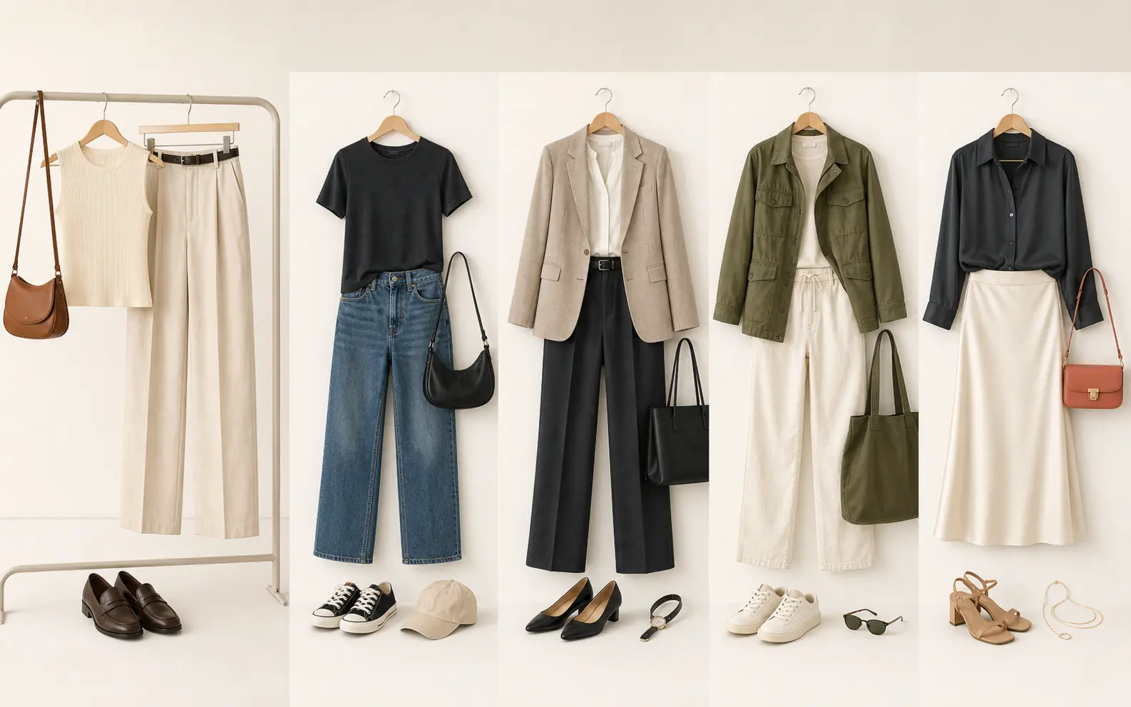 Aurcue virtual outfit try-on with several looks